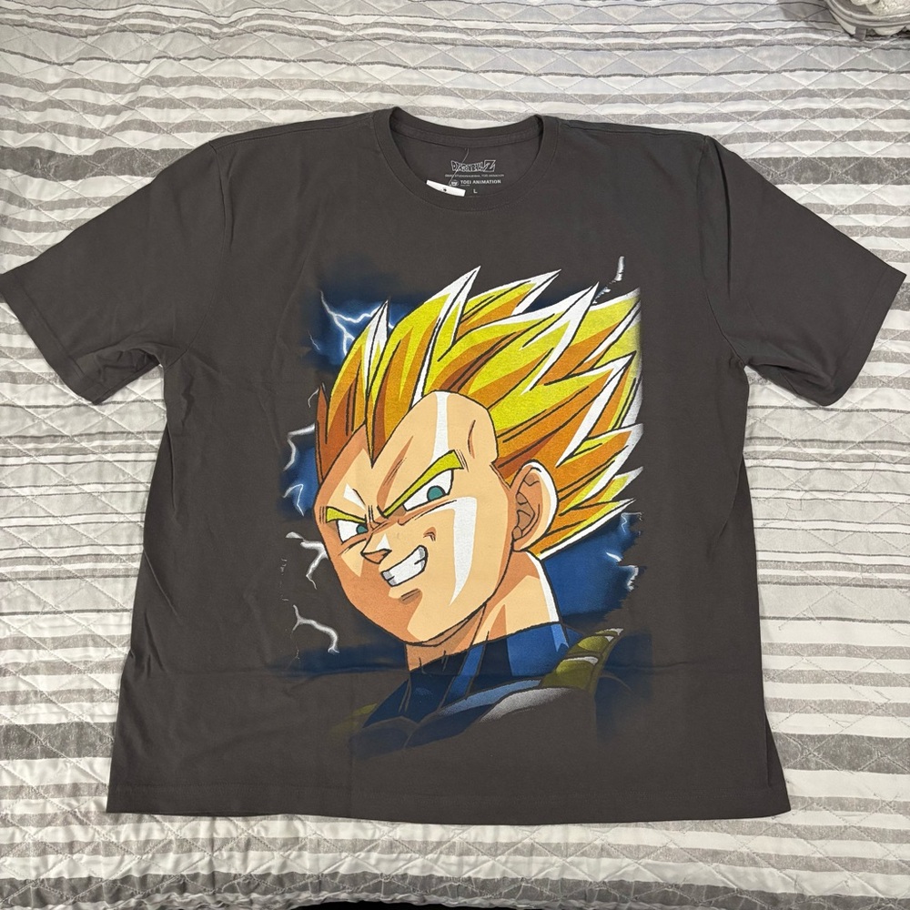 Toei Animation Dragon Ball Z Vegeta Large Graphic T-Shirt